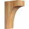 Ekena Millwork Huntington Rough Sawn Corbel, Western Red Cedar, 4"W x 8"D x 12"H COR04X08X12HUN00RWR - alternate 1